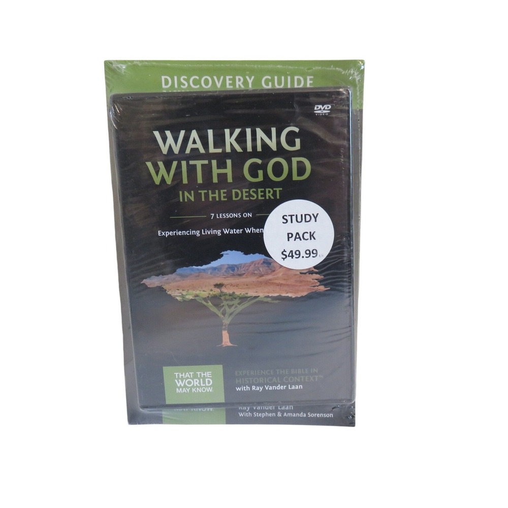 Walking With God In The Desert Study Pack Vol 12 Ray Laan DVD Discovery Guide‎